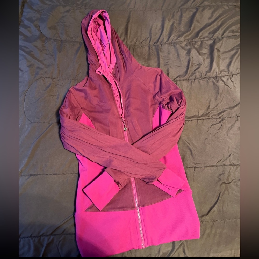 Lululemon reversible zip up